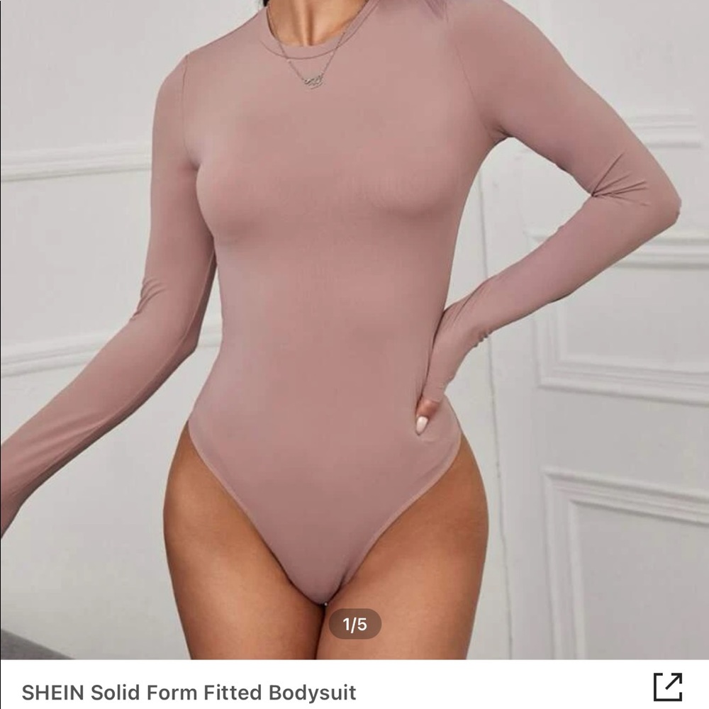 SHEIN Form fitting Bodysuit